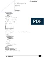 Python Lab Manual Biet