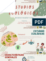 Estudios Ecológicos