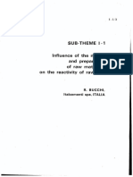 7th. INTERNATIONAL CONGRESS OF THE CHEMISTRY OF CEMENT - Vol I Principal Report - Paris - 1980