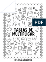 Tablas de Multiplicar