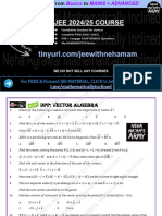 DPP - Vector Algebra Basic