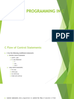 Unit 2 - C Flow Control