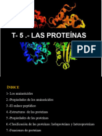 T 5. - Proteínas