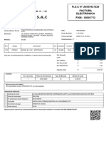 R.U.C #20505437226 Factura Electronica F006 - 00001712: 5 Condiciones de Pago Credito A 15 Dias 6 Observaciones 16143