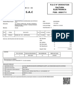 R.U.C #20505437226 Factura Electronica F006 - 00001711: 5 Condiciones de Pago Credito A 15 Dias 6 Observaciones 16141