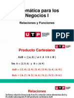 S09.s9 - Relación - Par Ordenado. Plano Cartesiano. Función, Dominio y Rango. Diferencia Gráfica Entre Función y Relación