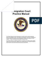 Immigration Court Practice Manual Nov. 2022