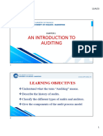 Chapter 1. An Introduction To Auditing