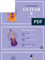 Un Instrument - Guitare