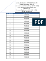 NSEJS - 23 Final List 1