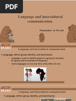 Language and Intercultural Communication