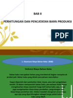 Perht. Dan Pencatatan Biaya Produksi