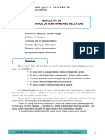 2023-24 MMW Module 2CLanguage of Functions and Relations