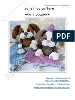 Crochettoypattern Cutepuppies