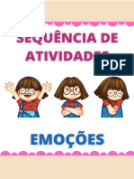 Sequência Didática - Emoções 3ano