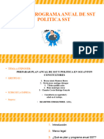 Diapositivas de Seminario 02 (Plan Anual de SST y Politica SST)