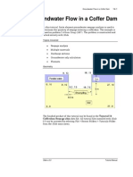 Tutorial 14 Cofferdam Seepage