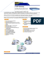 Datasheet VoIP Gateway FXS-FXO