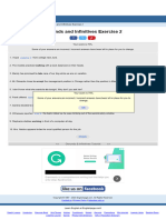 Gerunds and Infinitives Exercise 2 ENGLISH PAGE