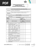 Lista de Chequeo Oxigenoterapia