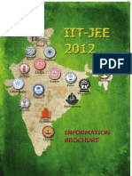 IITJEE 2012 Brochure