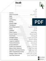 Accounting Vocab- مفردات المحاسبة