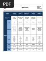 Menú Semanal Feb 19 Al 23