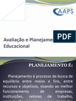 Apresentação II - Avaliação e Planejamento Educacional