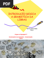 Introdução Básica A Gramática Da Libras I