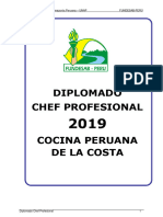 Separata Curso Cocina Peruana de La Costa