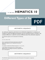 Different Types of Sequence