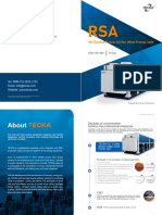 TECKA Air Cooled Screw Chiller (Heat Pump) Unit - Brochure TECKA202103