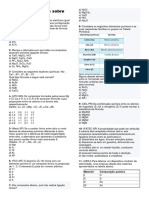 Lista de Exercícios Sobre Ligações Químicas