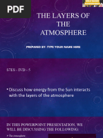 G7 Science Q4 - Week 3 - Layers of Atmosphere