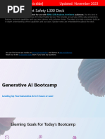 GenerativeAIBootcamp Presentation