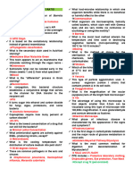 Microbiology Mock Boards 1 Ratio