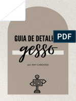 Guia de Detalhes de Gesso