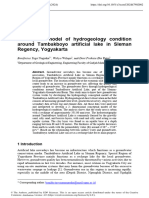 Conceptual Model of Hydrogeology Condition Around