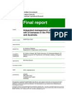 Integrated Management of Fusarium Wilt of Bananas in The Philippines and Australia - Final Report