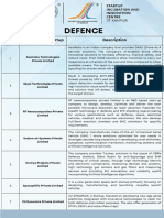 Aerospace and Defence Brochure