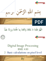 2 - DIP-Basic Calculations On Pixel Level