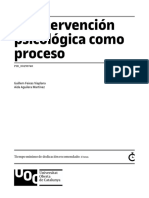 La Intervención Psicológica Como Proceso