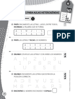 Actividades Aulas Heterogéneas