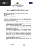 Relevé de Décisions Du COPIL 1 ATA EducII 22.03.18