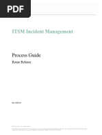 ITSM - Incident - Process Guide - Rome