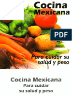 Cocina Mexicana para Cuidar Su Salud y Peso