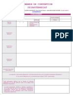 Fiche de Demande Convention de Partenariat 17.04.2023