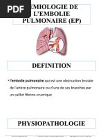 20.semiologie de L'embolie Pulmonaire (Ep)