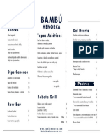 Bambu Menorca Menu Es