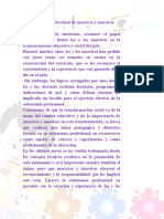 Autonomía Profesional de Maestras y Maestros